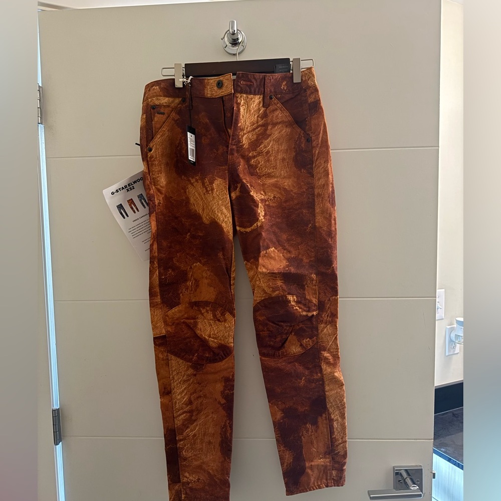 G-Star Brown and Tan Pants
